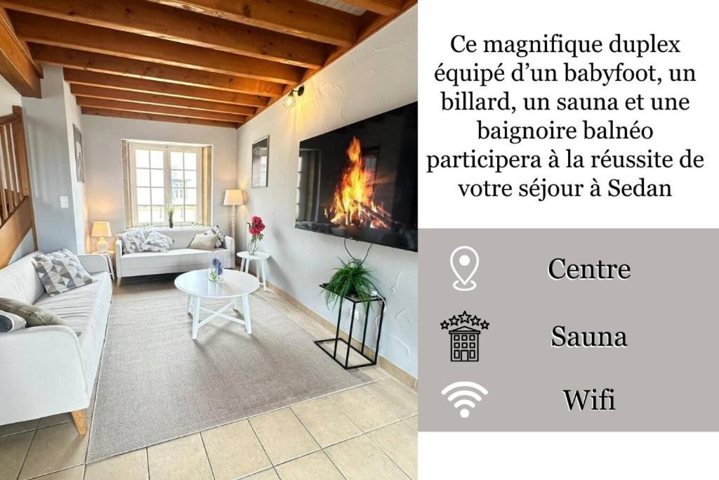 S Bayleved'Air Duplex Vue Chateau, Balneo Et Sauna Sedán Exterior foto